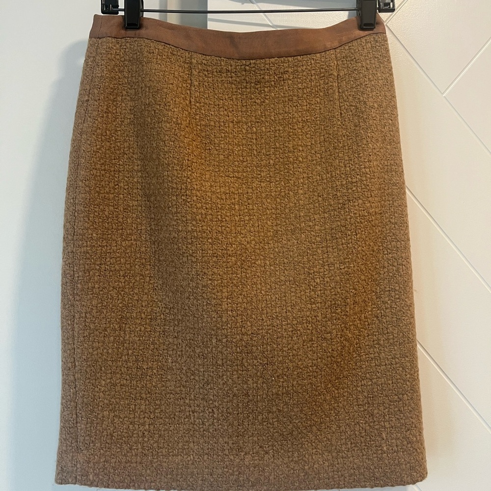 Boden Brown Pencil Skirt